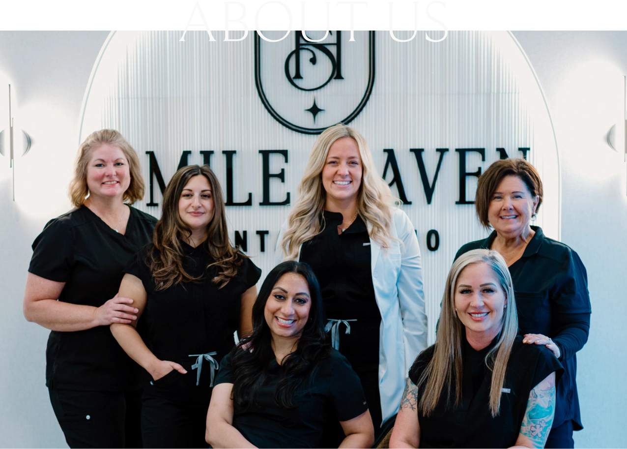 Woman after the dentist in St. Charles IL