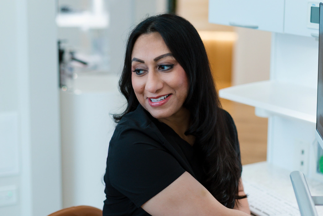 Man walking to his cosmetic dental appointment in St Charles IL