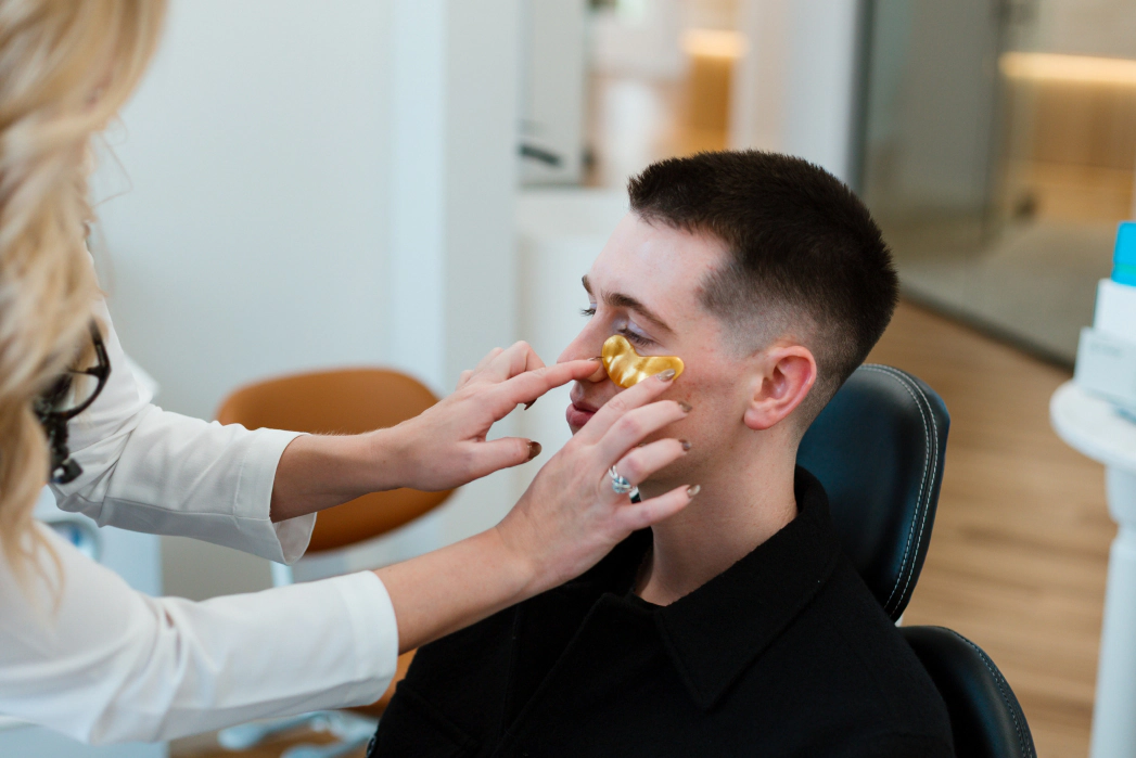 Couple hugging after signing up for a dental membership plan in St. Charles IL