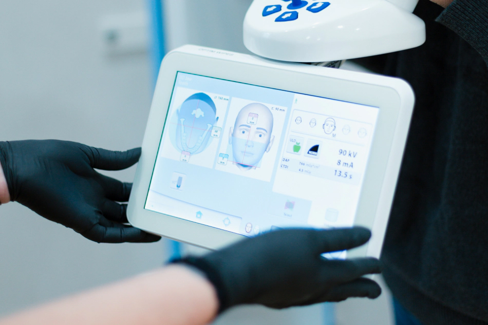 Man smiling after emergency dental care at Smile Haven Dental Studio