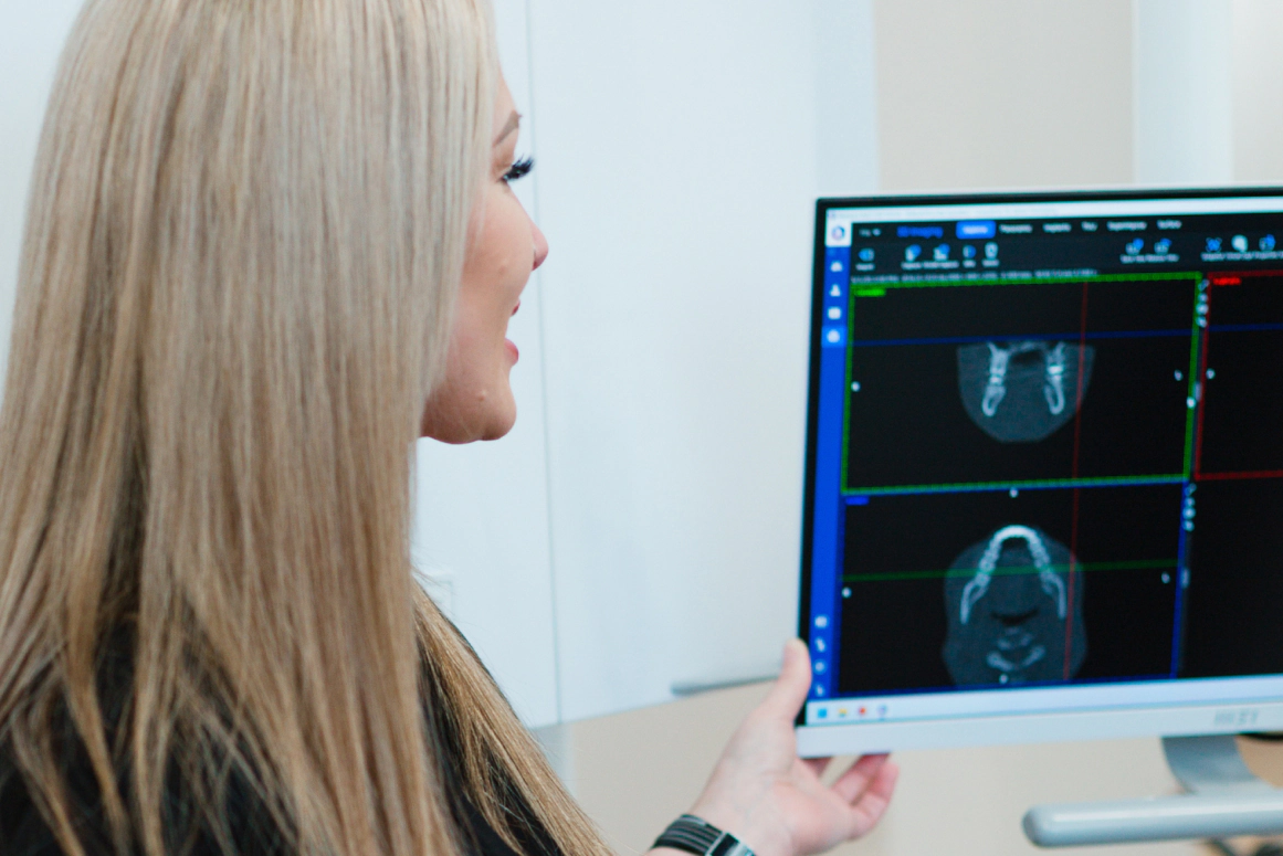 happy family smiling after their fluoride treatment from Smile Haven Dental Studio in St Charles IL