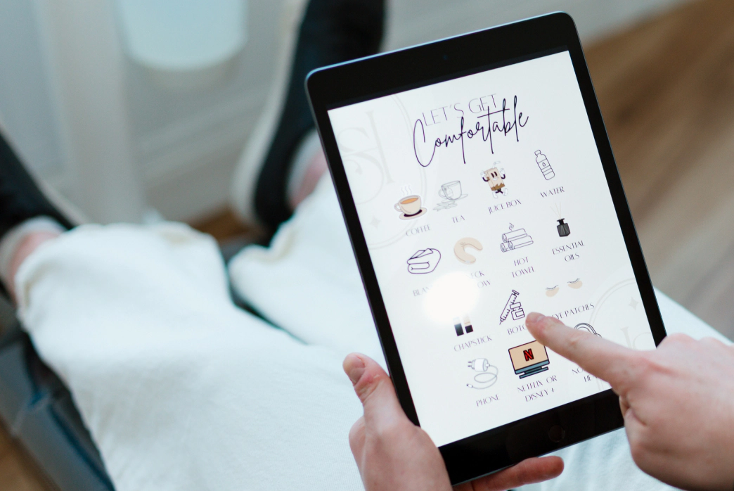 Woman smiling after family dental care in St Charles IL