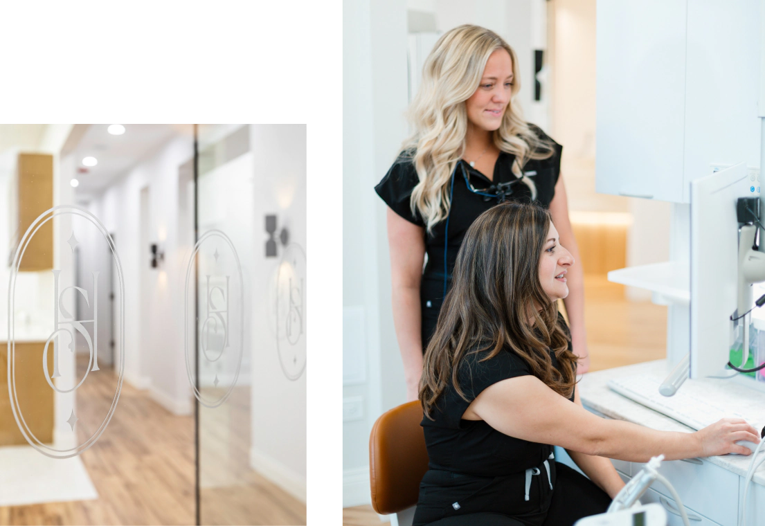 People at the dentist in St. Charles IL