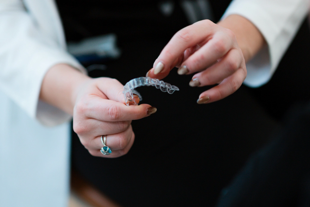 Invisalign patient satisfied with his Invisalign Therapy Treatment from Smile Haven in St Charles IL